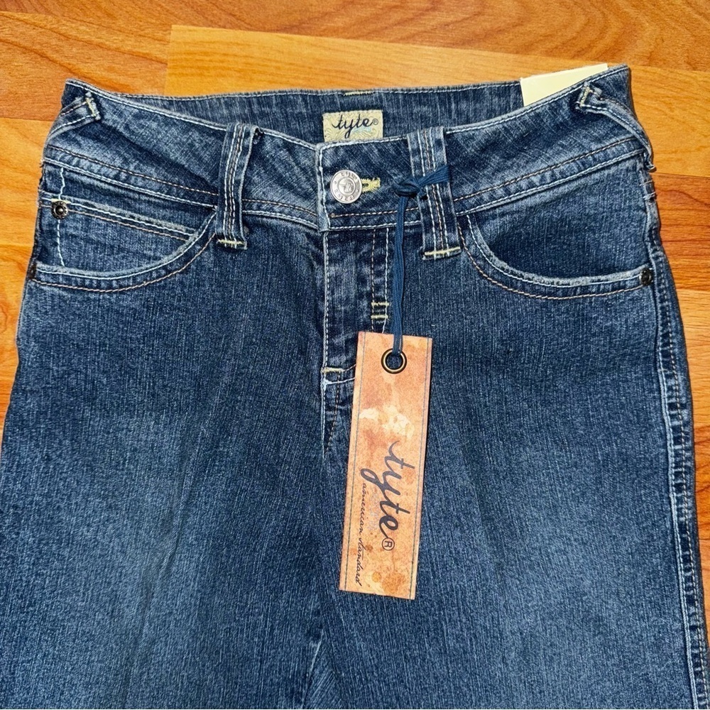 Girls Size 10 Tyte Blue Jeans Boot Cut High Rise Brand New Never Worn RN# 88083 - Picture 2 of 12